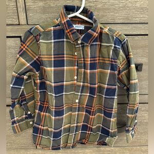 Mayoral Toddler Boys Plaid Button-Up Shirt